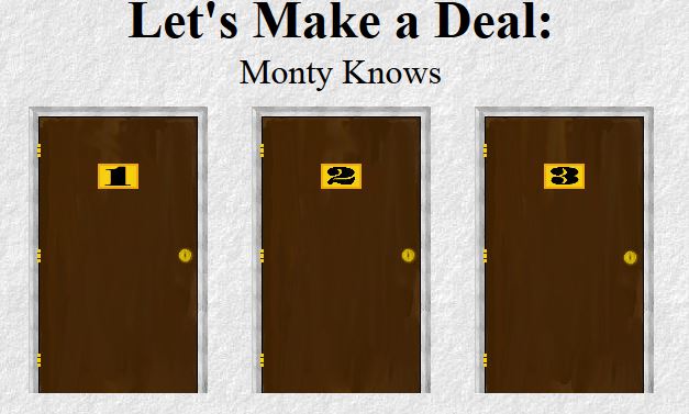 Picture of 3 closed doors.